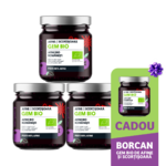 Gem BIO de Afine și Scorțișoară fără zahăr 230gr