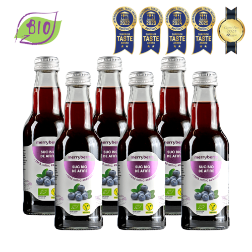 6 Sucuri BIO Afine 200ml