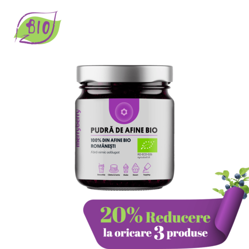 Pudră de Afine BIO 100gr
