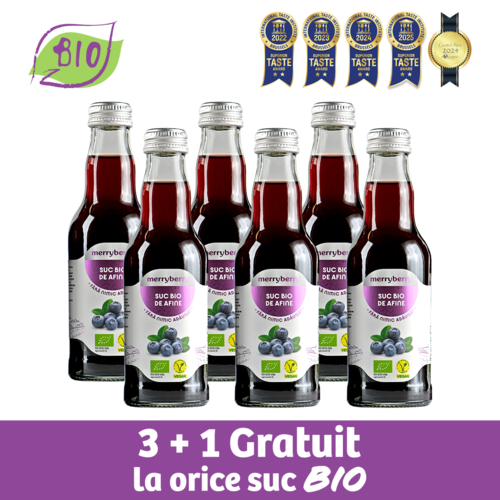6 Sucuri BIO Afine 200ml