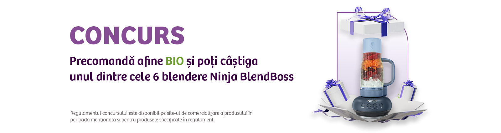 CONCURS - Comanda Afine BIO si castiga